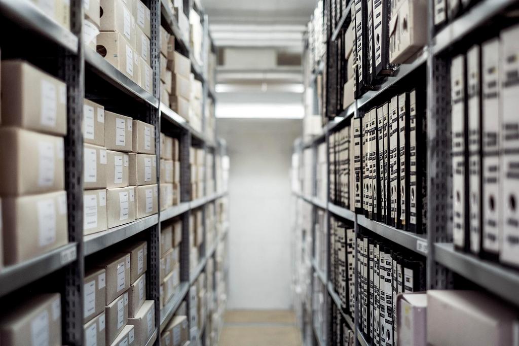 Modern heavy machinery and equipment in a warehouse